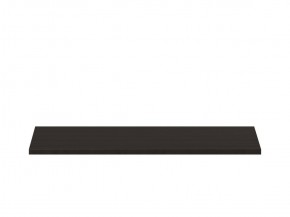 Полка ОРИОН для шкафа широкая, цвет Дуб Венге в Заводоуковске - zavodoukovsk.ok-mebel.com | фото 2