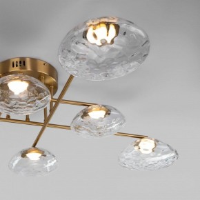 Потолочная люстра Eurosvet Ripple 50389 LED латунь в Заводоуковске - zavodoukovsk.ok-mebel.com | фото 6