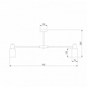Потолочная люстра Eurosvet Vegga 70160/12 хром Smart в Заводоуковске - zavodoukovsk.ok-mebel.com | фото 4