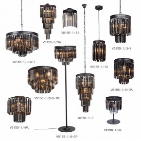 Потолочная люстра Vitaluce V5155 V5155-1/4PL в Заводоуковске - zavodoukovsk.ok-mebel.com | фото 5
