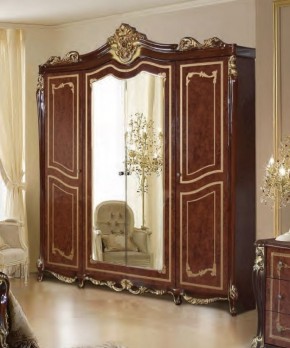Шкаф 4-х дверный с зеркалами (19.144) Джоконда в Заводоуковске - zavodoukovsk.ok-mebel.com | фото