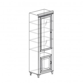 Шкаф для посуды №475 Марлен Кремовый белый в Заводоуковске - zavodoukovsk.ok-mebel.com | фото 2