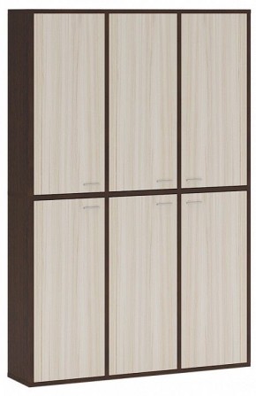 Шкаф книжный Домино СУ(ш3в2)+6ФГ в Заводоуковске - zavodoukovsk.ok-mebel.com | фото