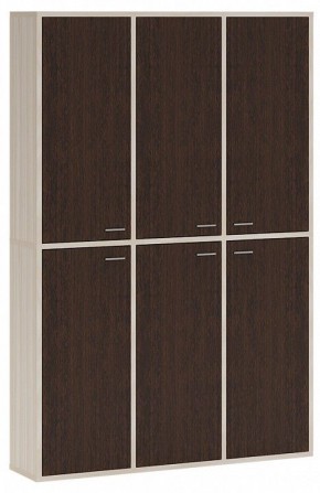 Шкаф книжный Домино СУ(ш3в2)+6ФГ в Заводоуковске - zavodoukovsk.ok-mebel.com | фото