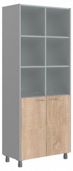 Шкаф книжный Offix New OHC 87.2 в Заводоуковске - zavodoukovsk.ok-mebel.com | фото