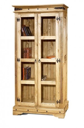 Шкаф книжный "Викинг 03" массив в Заводоуковске - zavodoukovsk.ok-mebel.com | фото 2