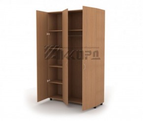 Шкаф комбинированный для одежды ШГ 84.3 (1200*620*1800) в Заводоуковске - zavodoukovsk.ok-mebel.com | фото 1