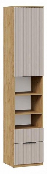 Шкаф комбинированный Хилтон Исп. 2 в Заводоуковске - zavodoukovsk.ok-mebel.com | фото 2
