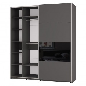Шкаф-купе Харви ШКК-10 (графит) в Заводоуковске - zavodoukovsk.ok-mebel.com | фото 2