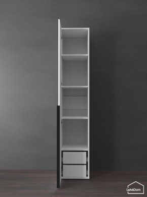 Шкаф Linnea MHR-1-4 2050х400х510 (Белый-М 11.1.1) в Заводоуковске - zavodoukovsk.ok-mebel.com | фото 7