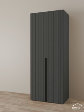 Шкаф Linnea MHR-2 2050х800х510 (Графит-М 11.1.25) в Заводоуковске - zavodoukovsk.ok-mebel.com | фото