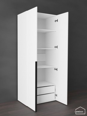 Шкаф Linnea MHR-2-4 2050х800х510 (Белый-М 11.1.2) в Заводоуковске - zavodoukovsk.ok-mebel.com | фото 6