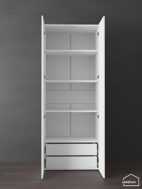 Шкаф Linnea MHR-2PO-4 2050х800х510 (Белый-М 11.1.2) в Заводоуковске - zavodoukovsk.ok-mebel.com | фото 5