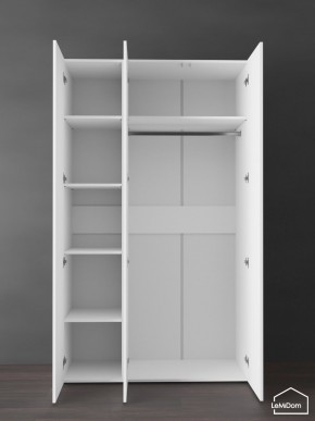 Шкаф Linnea MHR-3PO-1 2050х1200х510 (Белый-М 11.1.2) в Заводоуковске - zavodoukovsk.ok-mebel.com | фото 5