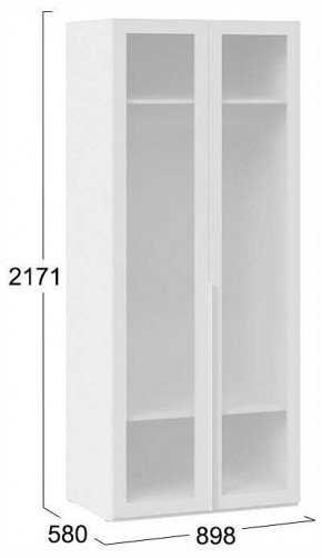 Шкаф платяной Порто СМ-393.07.009 в Заводоуковске - zavodoukovsk.ok-mebel.com | фото 3