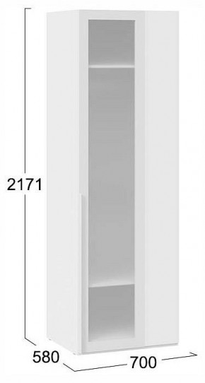 Шкаф платяной Порто СМ-393.07.011 в Заводоуковске - zavodoukovsk.ok-mebel.com | фото 4