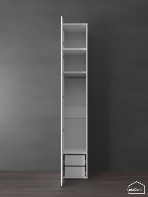 Шкаф с антресолью Linnea MHR-1POA-3 2450х400х510 (Белый-М 11.1.2) в Заводоуковске - zavodoukovsk.ok-mebel.com | фото 5