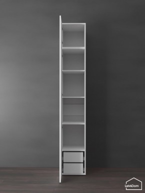 Шкаф с антресолью Linnea MHR-1POA-4 2450х400х510 (Белый-М 11.1.2) в Заводоуковске - zavodoukovsk.ok-mebel.com | фото 6