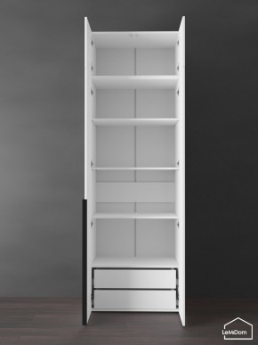 Шкаф с антресолью Linnea MHR-2A-4 2450х800х510 (Белый-М 11.1.1) в Заводоуковске - zavodoukovsk.ok-mebel.com | фото 6