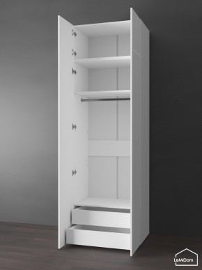 Шкаф с антресолью Linnea MHR-2POA-3 2450х800х510 (Белый-М 11.1.1) в Заводоуковске - zavodoukovsk.ok-mebel.com | фото 6