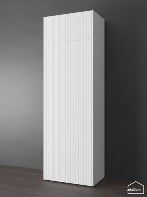 Шкаф с антресолью Linnea MHR-2POA-4 2450х800х510 (Белый-М 11.1.1) в Заводоуковске - zavodoukovsk.ok-mebel.com | фото