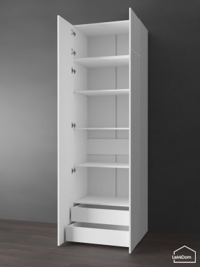 Шкаф с антресолью Linnea MHR-2POA-4 2450х800х510 (Белый-М 11.1.1) в Заводоуковске - zavodoukovsk.ok-mebel.com | фото 5