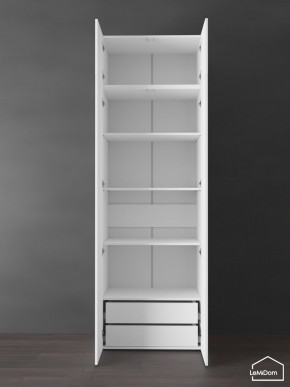 Шкаф с антресолью Linnea MHR-2POA-4 2450х800х510 (Белый-М 11.1.1) в Заводоуковске - zavodoukovsk.ok-mebel.com | фото 6