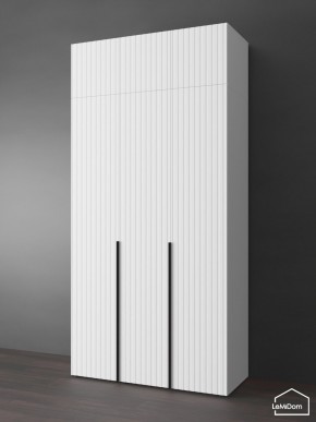 Шкаф с антресолью Linnea MHR-3A-2 2450х1200х510 (Белый-М 11.1.2) в Заводоуковске - zavodoukovsk.ok-mebel.com | фото