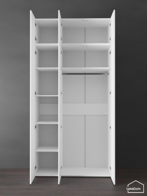Шкаф с антресолью Linnea MHR-3POA-1 2450х1200х510 (Белый-М 11.1.1) в Заводоуковске - zavodoukovsk.ok-mebel.com | фото 4