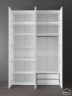 Шкаф с антресолью Linnea MHR-4POA-2 2450х1600х510 (Белый-М 11.1.2) в Заводоуковске - zavodoukovsk.ok-mebel.com | фото 5
