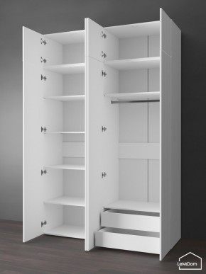 Шкаф с антресолью Linnea MHR-4POA-2 2450х1600х510 (Белый-М 11.1.2) в Заводоуковске - zavodoukovsk.ok-mebel.com | фото 6