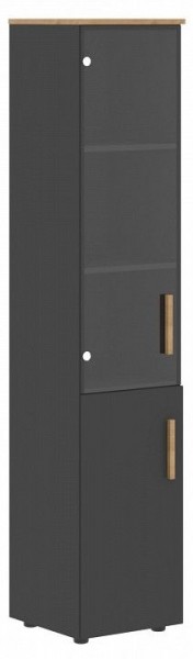 Шкаф-витрина Forta FHC 40.2(L) в Заводоуковске - zavodoukovsk.ok-mebel.com | фото