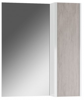 Шкаф-зеркало Uno 60 Дуб серый левый/правый Домино (DU1503HZ) в Заводоуковске - zavodoukovsk.ok-mebel.com | фото