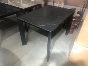 Стол CORNER 120 MATT BLACK MARBLE SOLID CERAMIC / BLACK, ®DISAUR в Заводоуковске - zavodoukovsk.ok-mebel.com | фото 10