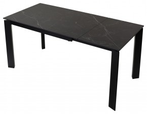 Стол CORNER 120 MATT BLACK MARBLE SOLID CERAMIC / BLACK, ®DISAUR в Заводоуковске - zavodoukovsk.ok-mebel.com | фото 4