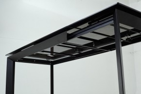 Стол CREMONA 140 KL-99 Белый мрамор матовый, итальянская керамика / черный каркас, ®DISAUR в Заводоуковске - zavodoukovsk.ok-mebel.com | фото 13