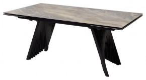 Стол IVAR 180 MARBLES KL-80 Серый мрамор, итальянская керамика, ®DISAUR в Заводоуковске - zavodoukovsk.ok-mebel.com | фото 2