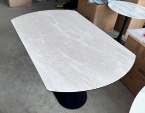 Стол KAI 140 TL-109 поворотная система раскладки, испанская керамика / Темно-серый / Черный, ®DISAUR в Заводоуковске - zavodoukovsk.ok-mebel.com | фото 7