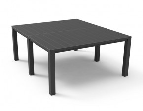 Стол раскладной Джули (Julie Double table 2 configurations) Графит в Заводоуковске - zavodoukovsk.ok-mebel.com | фото 3