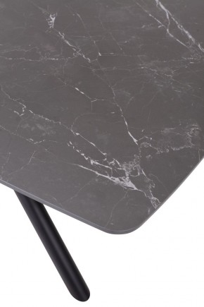 Стол RIVOLI 140 MATT BLACK MARBLE SOLID CERAMIC / BLACK, ®DISAUR в Заводоуковске - zavodoukovsk.ok-mebel.com | фото 10