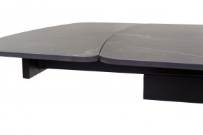Стол RIVOLI 140 MATT BLACK MARBLE SOLID CERAMIC / BLACK, ®DISAUR в Заводоуковске - zavodoukovsk.ok-mebel.com | фото 4
