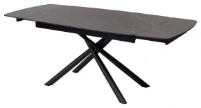 Стол RIVOLI 140 MATT BLACK MARBLE SOLID CERAMIC / BLACK, ®DISAUR в Заводоуковске - zavodoukovsk.ok-mebel.com | фото 7