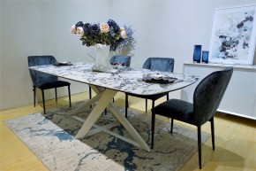 Стол VICENZA 220 BULGARI WHITE, керамика / белый, ®DISAUR в Заводоуковске - zavodoukovsk.ok-mebel.com | фото 12