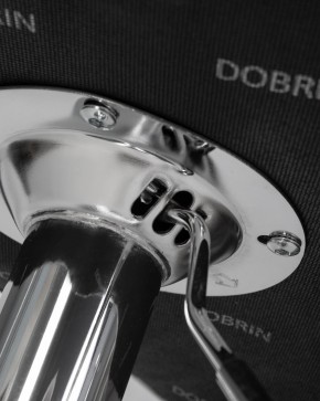 Стул барный DOBRIN BARNY, серый велюр (MJ9-75) в Заводоуковске - zavodoukovsk.ok-mebel.com | фото 10