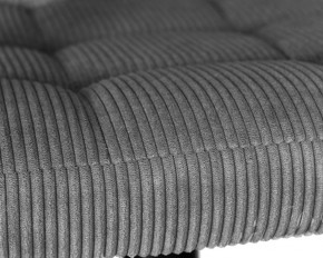 Стул барный DOBRIN KRUGER ARM BLACK, серый вельвет (LAR-E2041-25) в Заводоуковске - zavodoukovsk.ok-mebel.com | фото 8