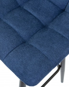 Стул барный DOBRIN NICOLE, черные матовые ножки, синяя ткань (UF860-14B) в Заводоуковске - zavodoukovsk.ok-mebel.com | фото 8