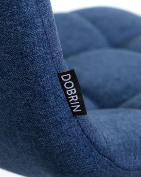 Стул барный DOBRIN NICOLE, черные матовые ножки, синяя ткань (UF860-14B) в Заводоуковске - zavodoukovsk.ok-mebel.com | фото 9