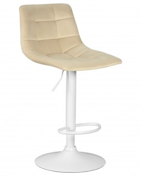 Стул барный DOBRIN TAILOR WHITE, бежевый велюр (MJ9-10) в Заводоуковске - zavodoukovsk.ok-mebel.com | фото 2