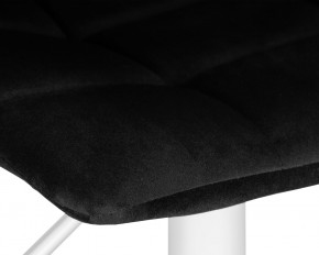 Стул барный DOBRIN TAILOR WHITE, черный велюр (MJ9-101) в Заводоуковске - zavodoukovsk.ok-mebel.com | фото 7