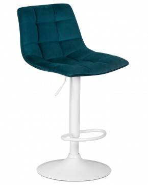 Стул барный DOBRIN TAILOR WHITE, морской волны велюр (MJ9-99) в Заводоуковске - zavodoukovsk.ok-mebel.com | фото 2
